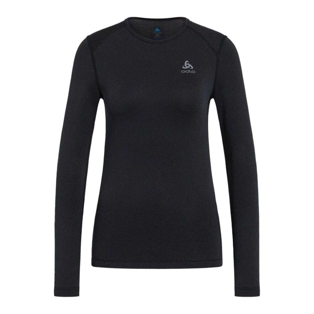Odlo Womens/Ladies Crew Neck Slim Athletic Top / Black